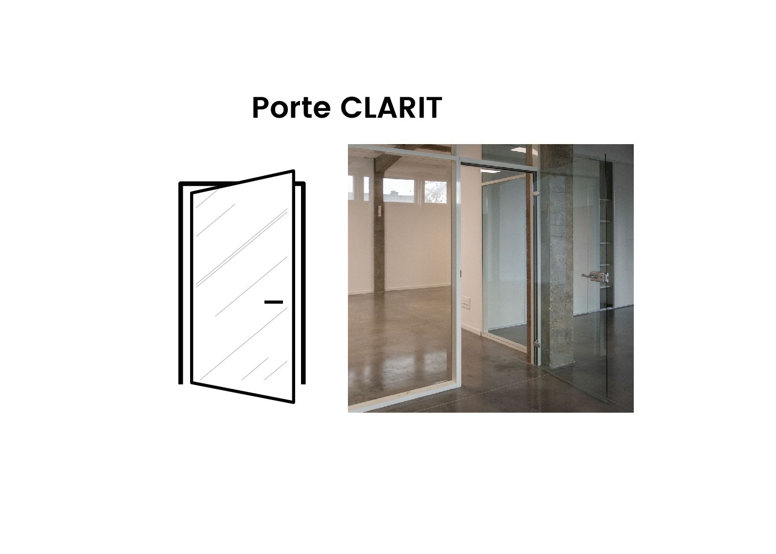 Porte Vitree Porte Clarit Langlois Sobreti