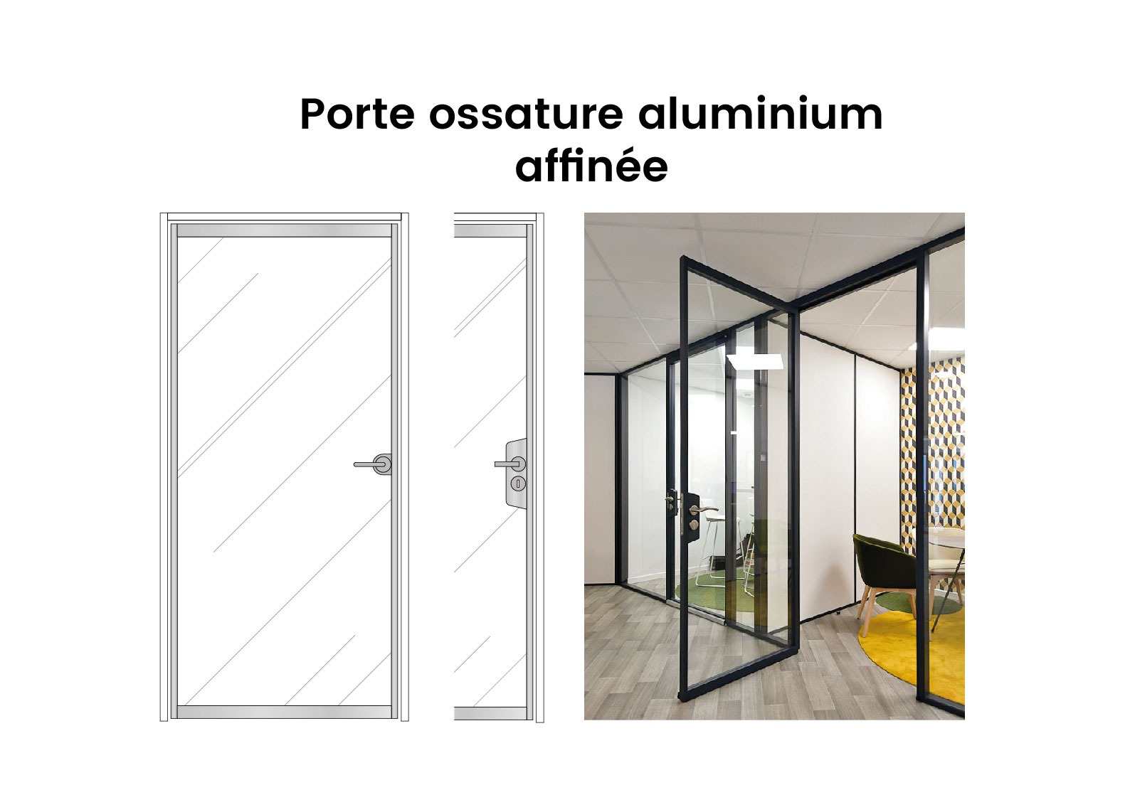 Porte Vitree Porte Ossature Aluminium Affinee Langlois Sobreti 04