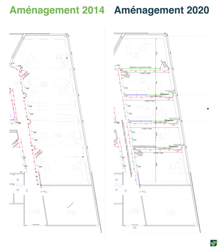 Amenagement Plan Langlois Sobreti Plans Avant Apres