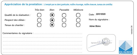 Qualibat Attestation Travaux Droit Image Signé Mr Bloino