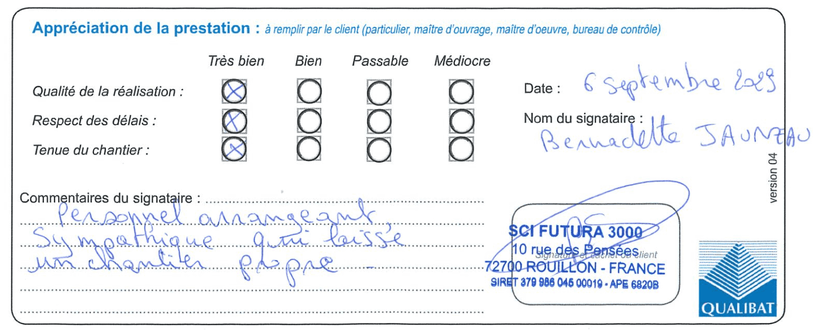 Qualibat Cii Telecom Le Mans